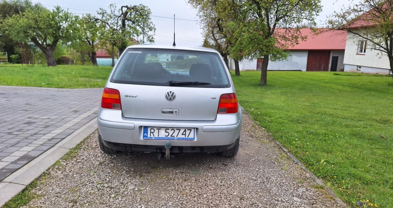 Volkswagen Golf cena 7000 przebieg: 275563, rok produkcji 2003 z Rzeszów małe 137